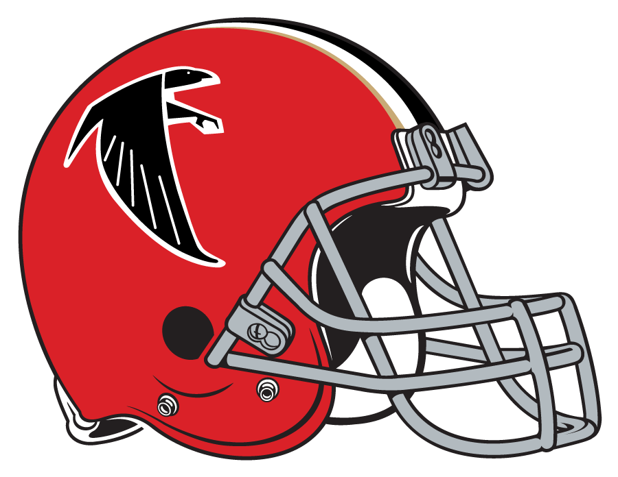 Atlanta Falcons 1966-1969 Helmet logo iron on transfers for clothing
